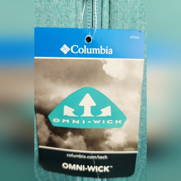 NWT Columbia Women's Omni Wick Teal Blue Jacket | Size M - Picture 4 of 6